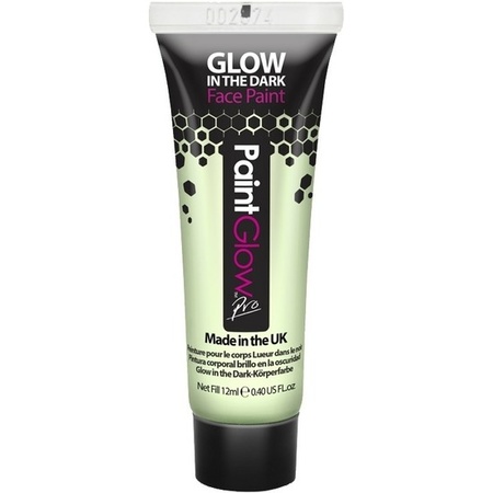Face paint - Glow in the Dark - 10 ml - schmink/make-up - waterbasis - Body paint