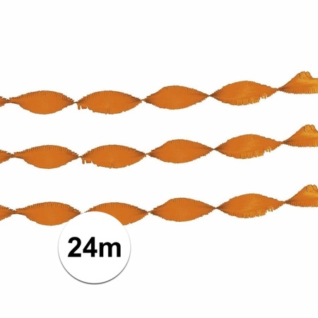 Koningsdag oranje slinger 24 m
