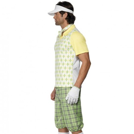 Verkleedkleding Fun kostuum golfer