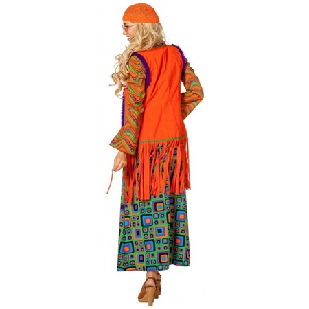 Kilometers daarna onkruid Verkleedkleding Gekleurd hippie pak voor vrouwen in de Carnavalskostuum  winkel.