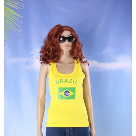 Geel dames topje Brazilie