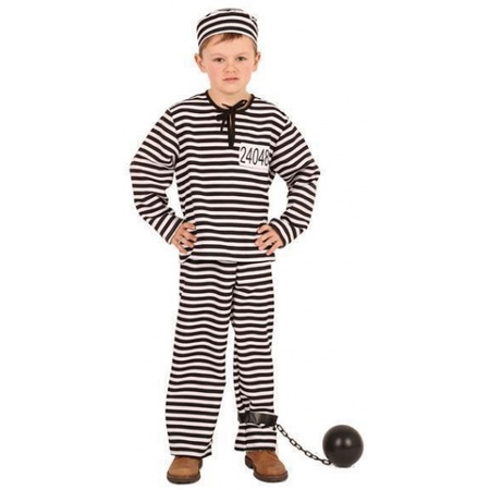 Prisoner costume for children