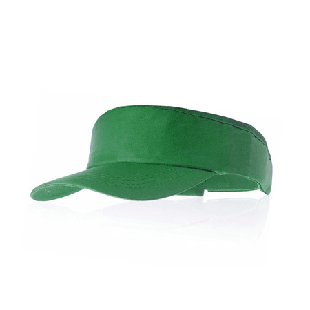 Green sunvisor hat for adults