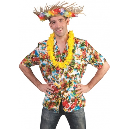Verkleedkleding Hawaii blouse Kauai