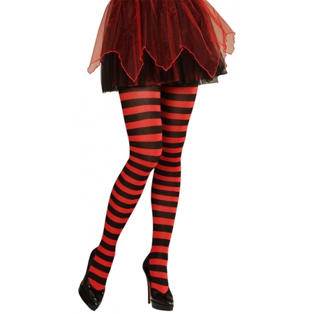 Witches fancydress accessory black/red for ladies M/L