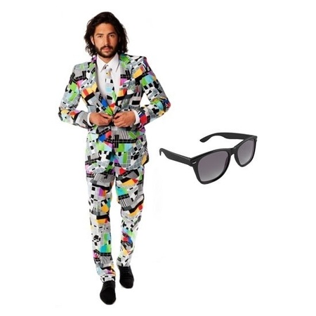 Business TV suit size 48 (M) with free sunglasses