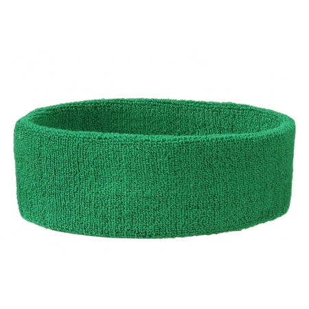 Headband for sport green