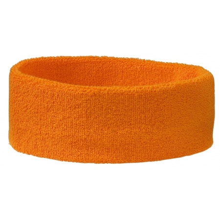 Orange headband for sport