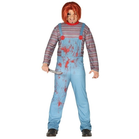 Horror doll Chuck costume for men