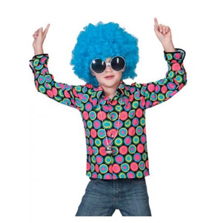 Jaren 70 disco overhemd voor kinderen Alkmaar