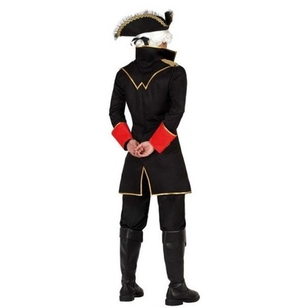 Kapitein piraat William verkleed kostuum jas voor heren
