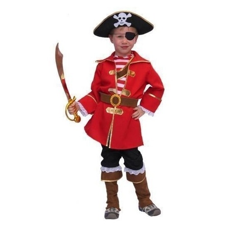Maak leven natuurlijk Stapel Verkleedkleding Kapitein piraten pak voor kinderen in de Carnavalskostuum  winkel.