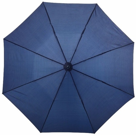 Budget paraplu donkerblauw 56 cm