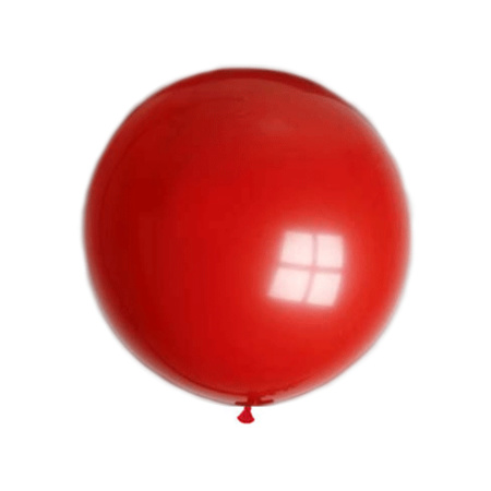 Super grote ballon rood 90 cm doorsnede