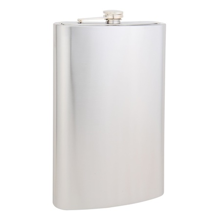 Hip booze/alcohol flask 1800 ml stainless steel