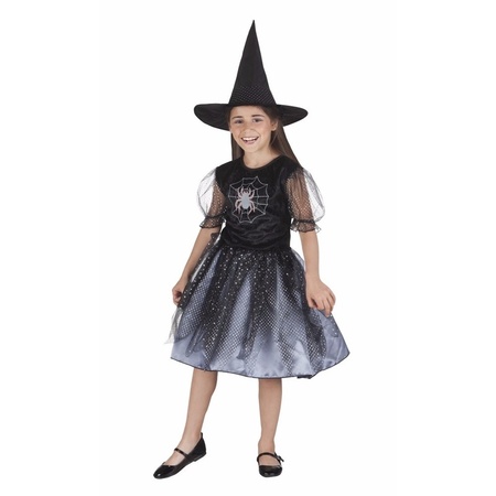 Witch spider costume for girls 