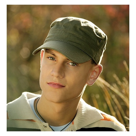 Military cap khaki
