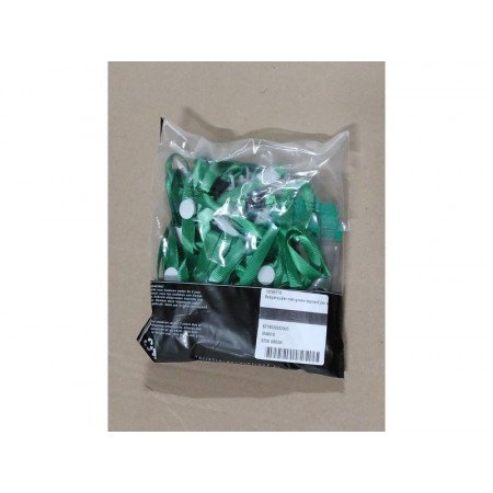 Multipack van 10x Badgehouder met groen keycord