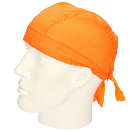 Voordelige oranje bandana uni 1