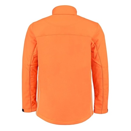 Polyester herenjack oranje