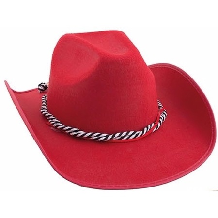 Red cowboy hat