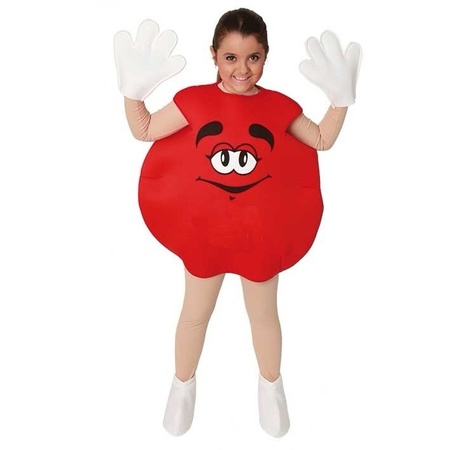 Verkleedkleding Rood snoep kostuum voor kinderen