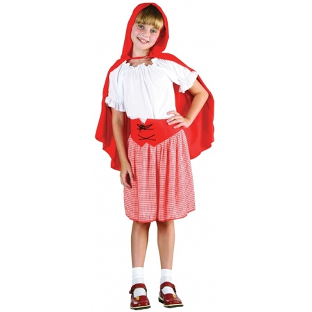 Red riding hood costume for girls