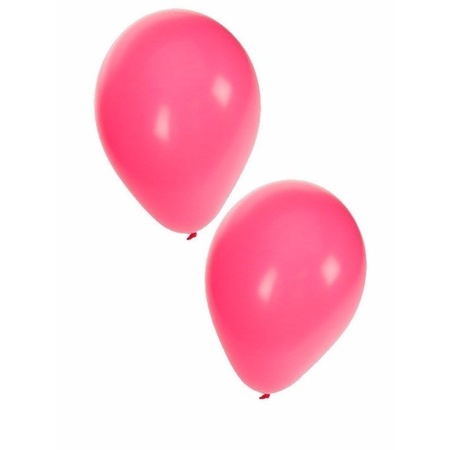 Roze ballonnen 200 stuks