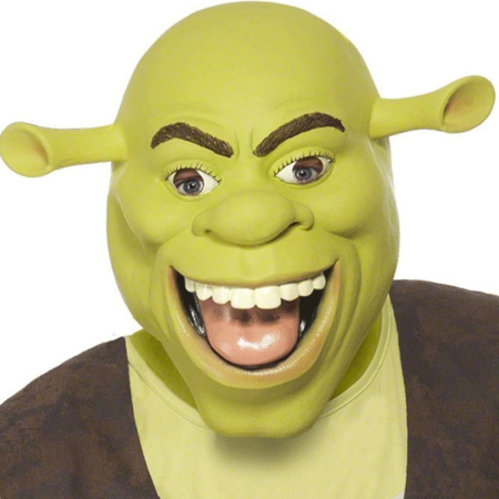 Groen masker Shrek