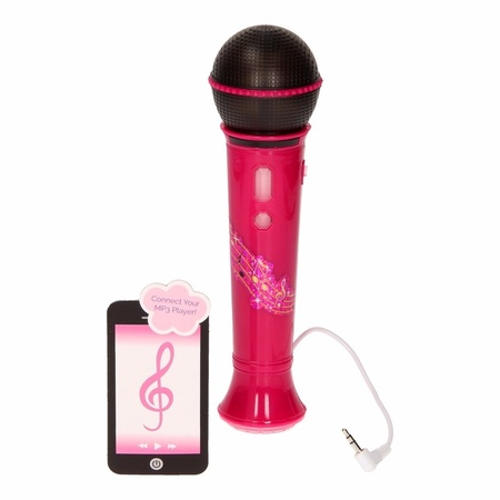 Sing a long microphone pink