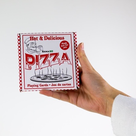 Speelkaarten gadgets pizzapunten