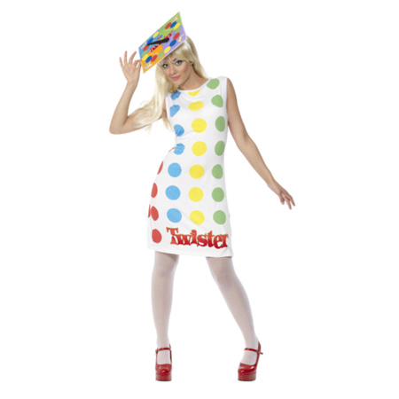 Verkleedkleding Twister kostuum voor vrouwen