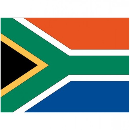 Voordelige Zuid Afrika vlaggen stickers