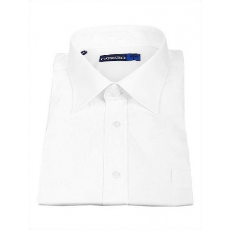 Nette witte blouse voor mannen