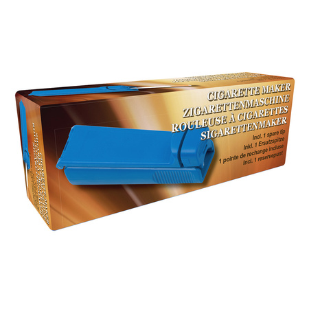 Cigarettes making tool blue 12 cm plastic