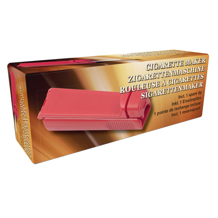 Cigarettes making tool red 12 cm plastic