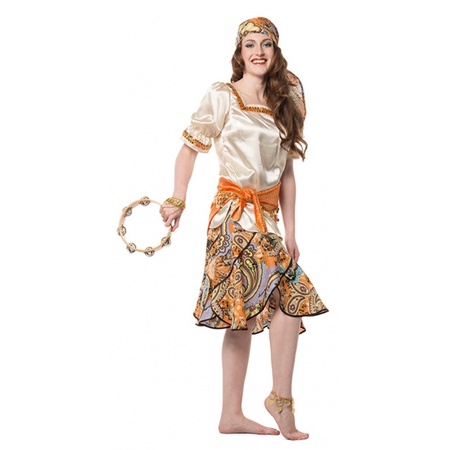 Verkleedkleding Zigeuner kostuum voor dames
